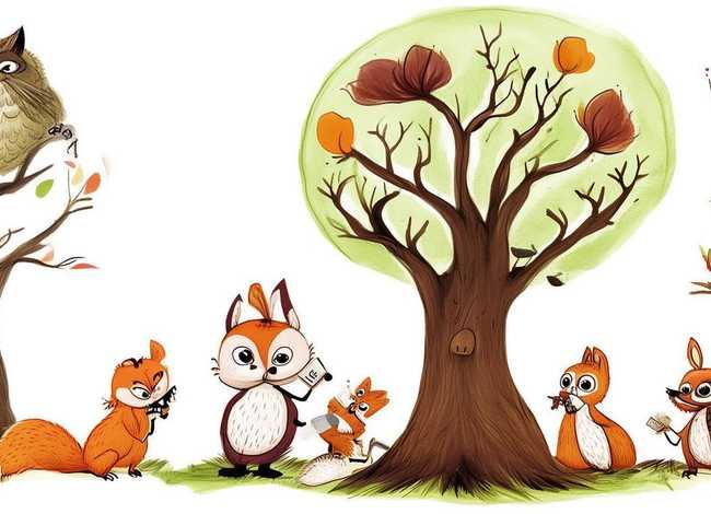 动物故事创编简笔画（动物创编简笔画 故事）