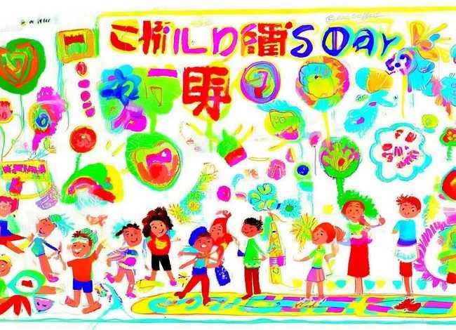 六一儿童节英语手抄报怎么画图片、六一儿童节英语手抄报怎么画图片大全