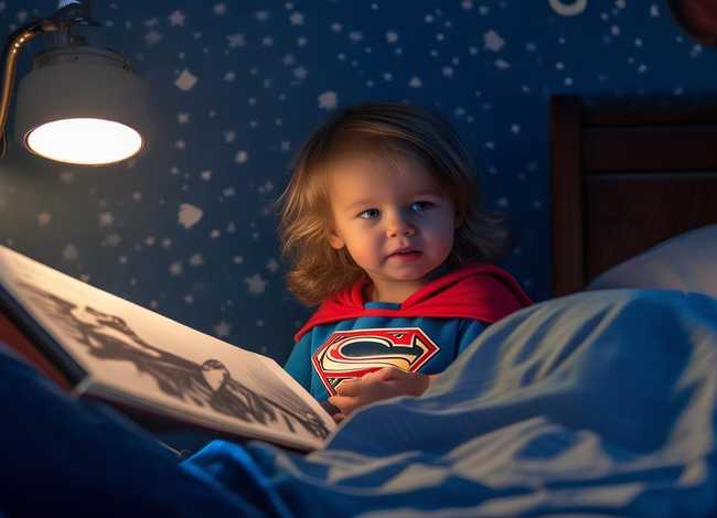 儿童故事超人的故事 - 超人的睡前故事