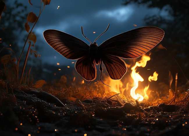 飞蛾扑火背后的故事（飞蛾扑火背后的故事视频）
