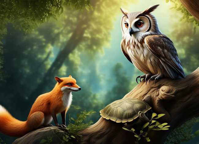 寓言故事绘画八张图；寓言故事绘画八张图怎么画