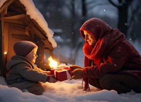 雪中送炭绘本故事 雪中送炭绘本故事带图片