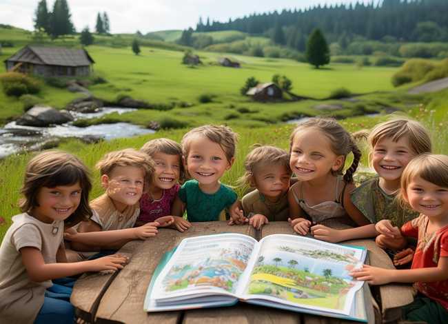 乡村儿童故事分享（乡村故事绘本）