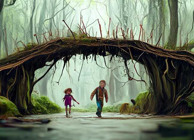 奇怪的桥儿童故事50字（奇怪的桥幼儿故事）