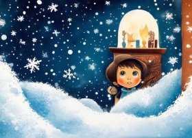 雪花的故事儿童；雪花的故事绘本