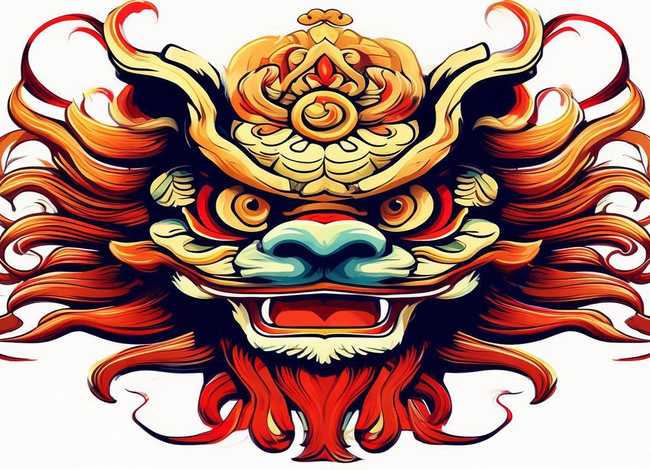 舞狮的狮头简笔画 舞狮的狮头简笔画图片 舞狮的狮头简笔画 舞狮的狮头简笔画图片