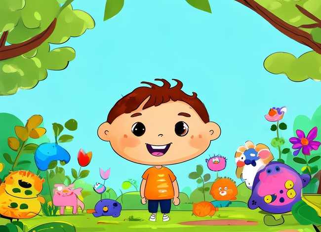 儿童插画故事书二年级，二年级故事插画简单