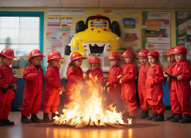 儿童灭火的真实故事（幼儿园的灭火小故事）