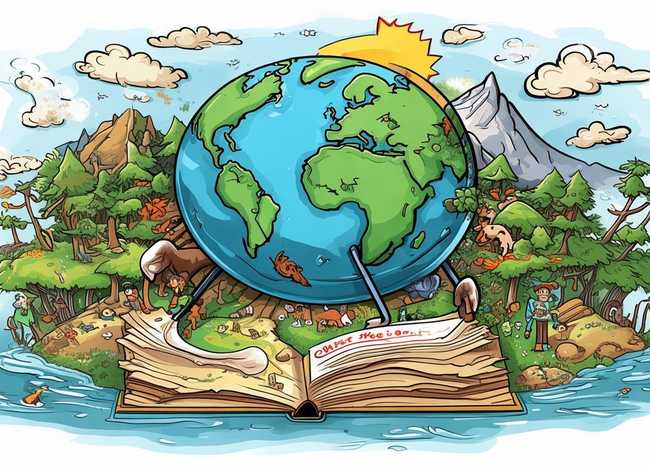 地球故事儿童完整版可打印 地球的故事少儿版电子书