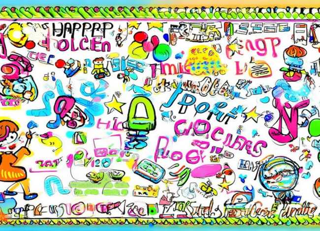 六一儿童英文手抄报；英文版的六一儿童节手抄报