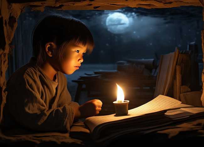 儿童故事凿壁偷光视频、凿壁偷光的故事的视频