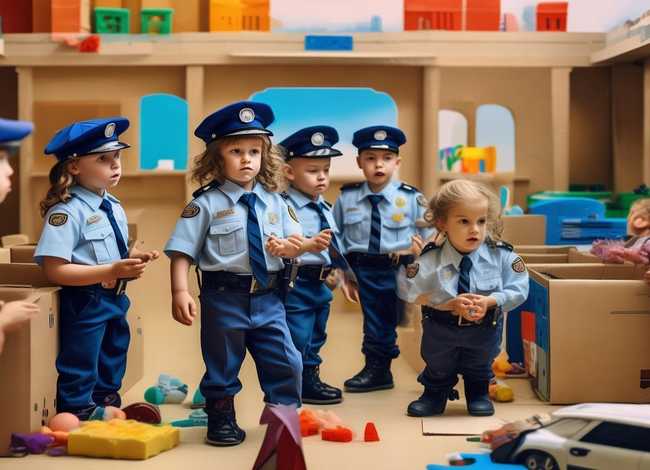儿童警察故事视频；少儿警察故事视频