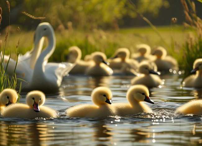 儿童天鹅的故事 天鹅的幼儿故事