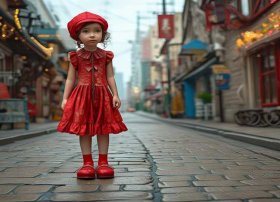 小女孩故事 横滨 红鞋小女孩故事