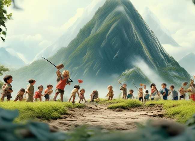 愚公移山的故事幼儿 愚公移山的故事幼儿版