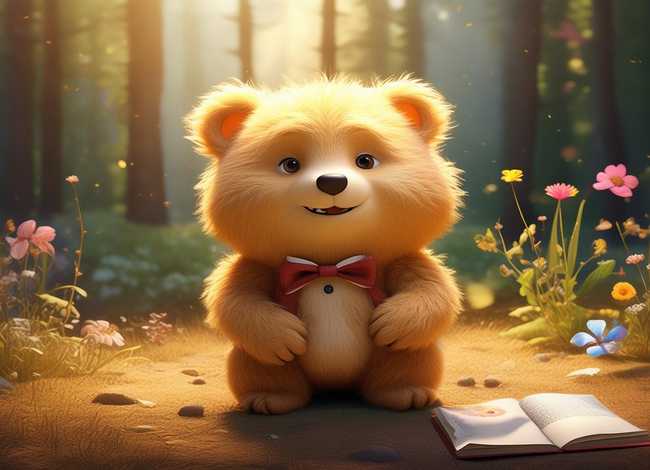 有声绘本故事视频有礼貌的小熊熊 有礼貌的小熊熊绘本故事简介