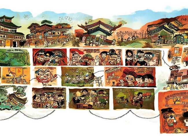 连环画手绘故事；连环画手绘故事怎么画