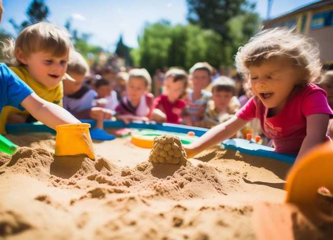 沙子的故事幼儿园绘画（沙子的故事幼儿园绘画图片大全）