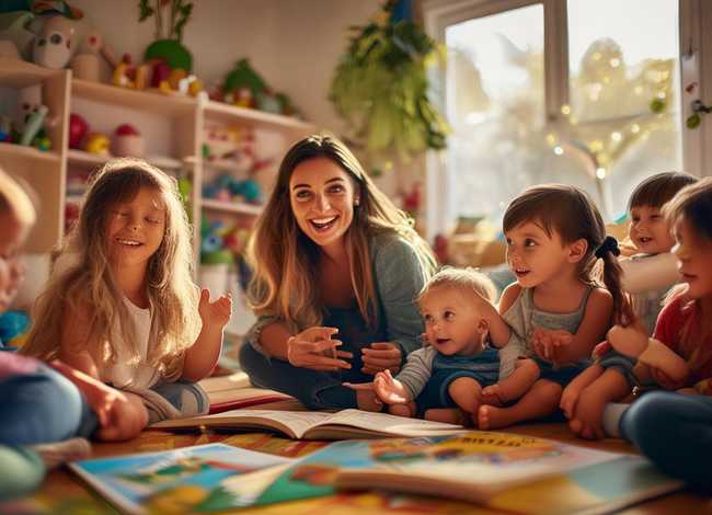 儿童故事会早教、婴幼儿早教故事会