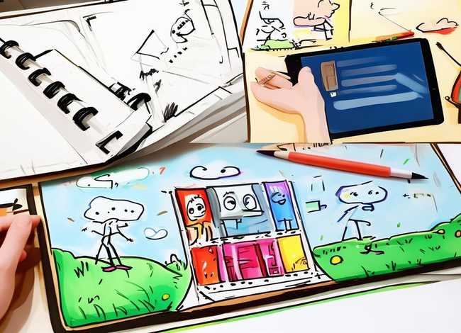 简单的漫画故事怎么画；简单的漫画故事怎么画图片