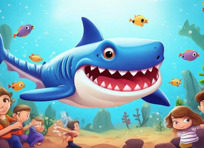 鲨鱼绘本故事0-3岁早教;鲨鱼的绘本故事 鲨鱼绘本故事0-3岁早教;鲨鱼的绘本故事