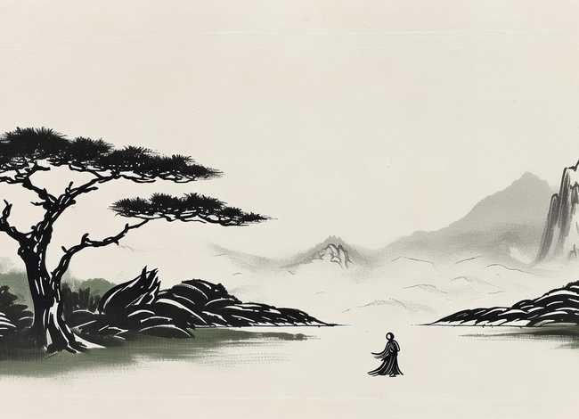 水墨画故事图片大全 水墨画故事图片大全简单