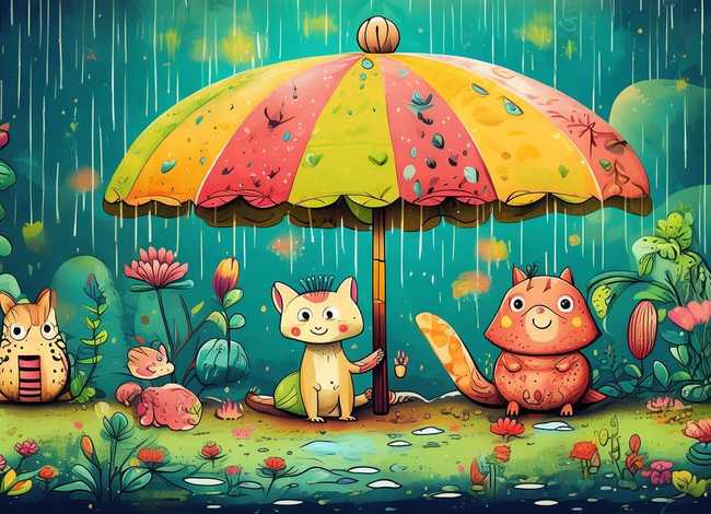 雨伞故事绘本、雨伞绘本故事推荐