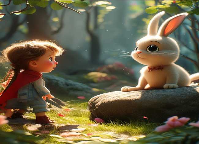 儿童故事中的对话，对话的幼儿故事