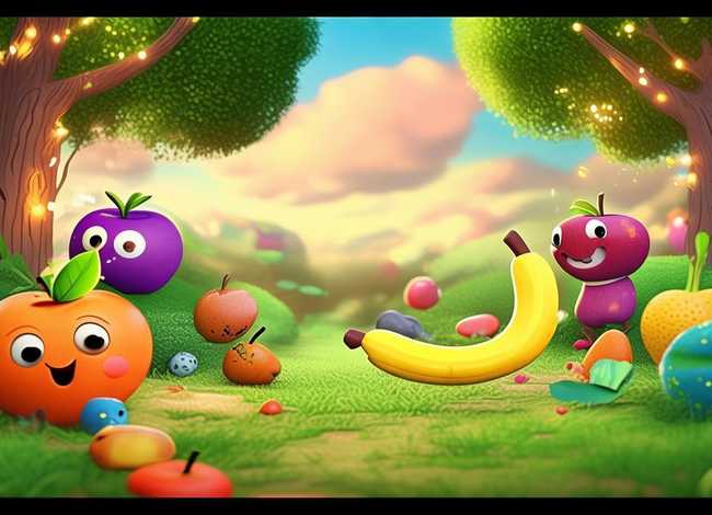 儿童水果故事动画；水果儿童动画片