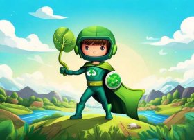 环保小卫士故事绘本；环保小卫士故事绘本图片