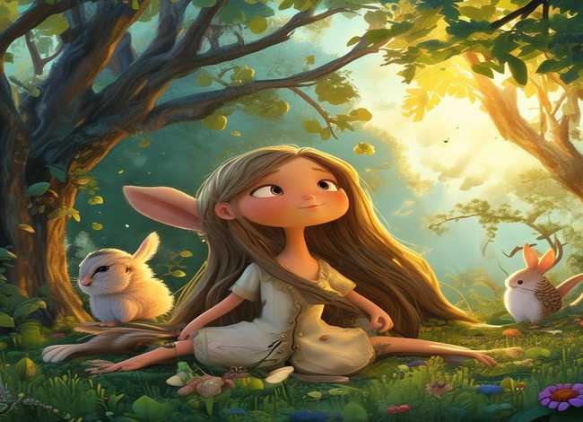 小女孩小故事、小女孩的故事文字版