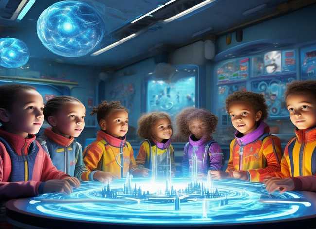 科幻故事幼儿园大班、幼儿园大班科幻画作品一等奖