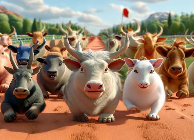 十二生肖赛跑的故事 十二生肖赛跑的故事动画片