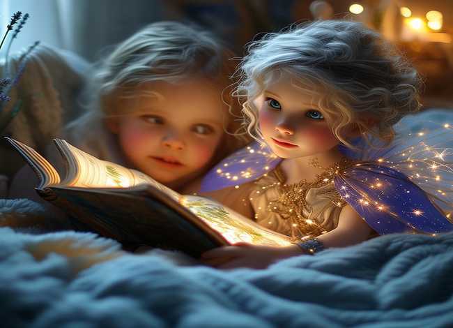儿童故事精灵的故事 - 精灵的睡前故事