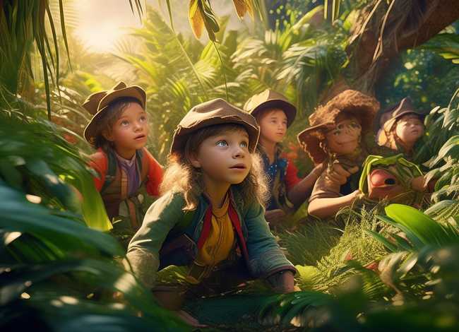 丛林冒险儿童故事 丛林探险幼儿故事