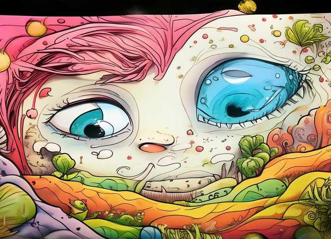 儿童故事绘本图片，儿童故事绘本素描图片