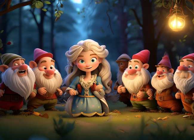 儿童故事大全白雪公主和小矮人，7个白雪公主和小矮人的故事