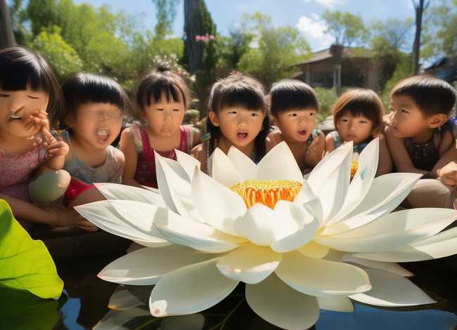 荷花故事会儿童故事；关于荷花的故事幼儿园