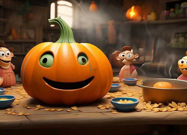 南瓜故事绘本，故事绘本南瓜汤