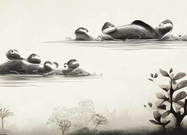 小蝌蚪找妈妈水墨画动画片；小蝌蚪找妈妈水墨画动画片观后感