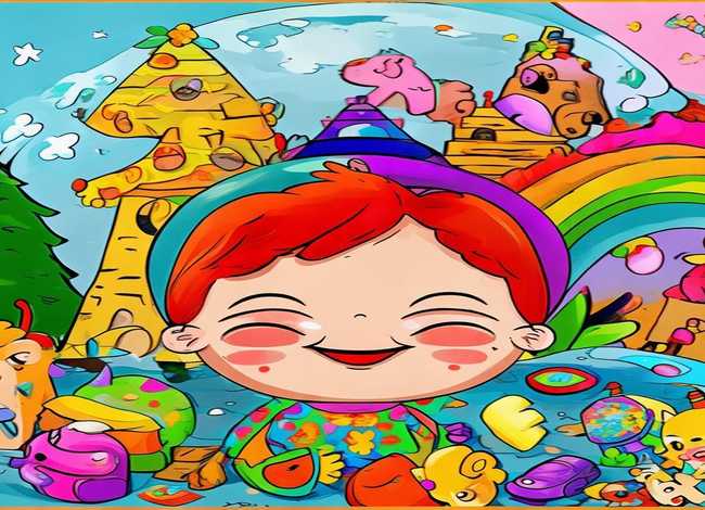 儿童插画图片素材、儿童插画图片素材无水印