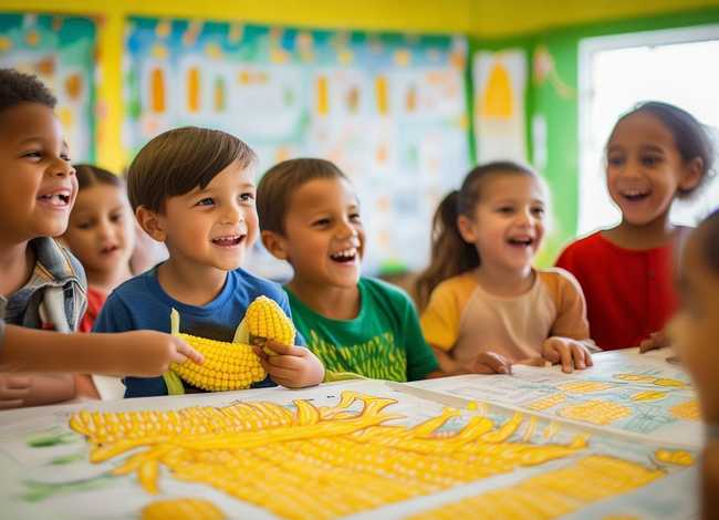 玉米的小故事幼儿园；幼儿园关于玉米的课程故事