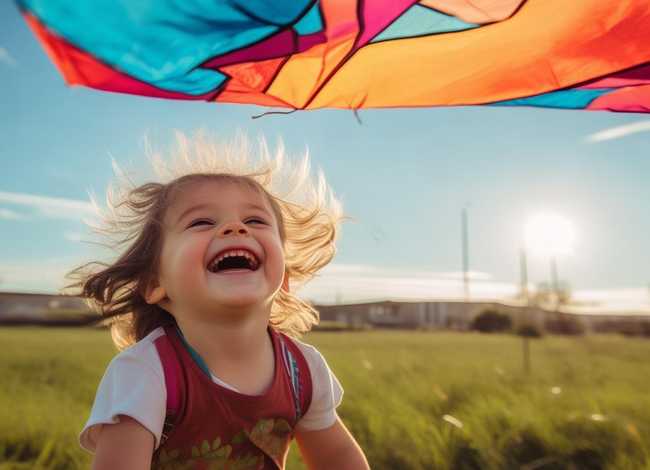 儿童上学归来早 - 儿童上学归来早忙趁东风放纸鸢