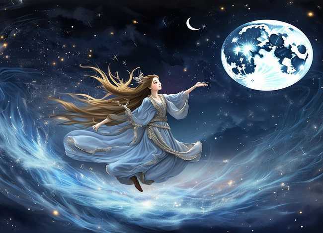 神话故事小报嫦娥奔月 - 神话故事小报嫦娥奔月四年级