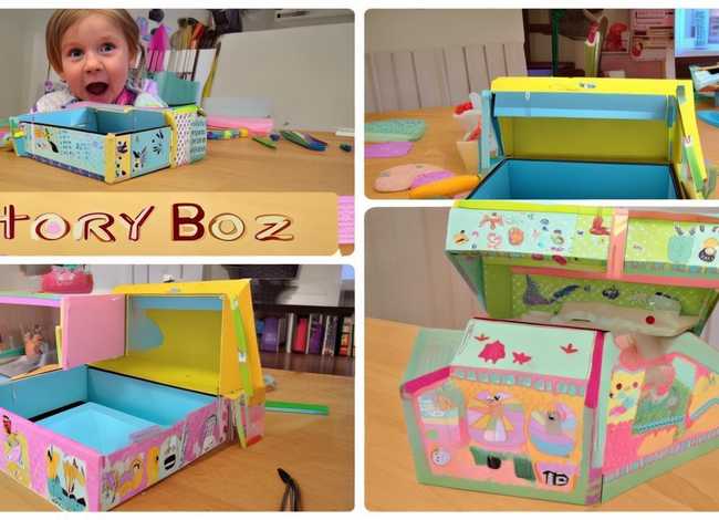 儿童故事盒子的教程 故事盒子制作简单图片 教程