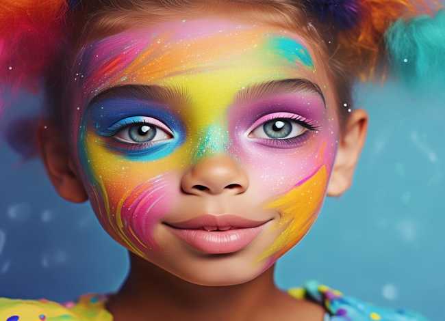 儿童故事妆容、儿童妆容简单