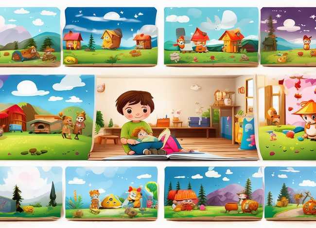 简单幼儿故事绘本、幼儿简单绘本故事10张