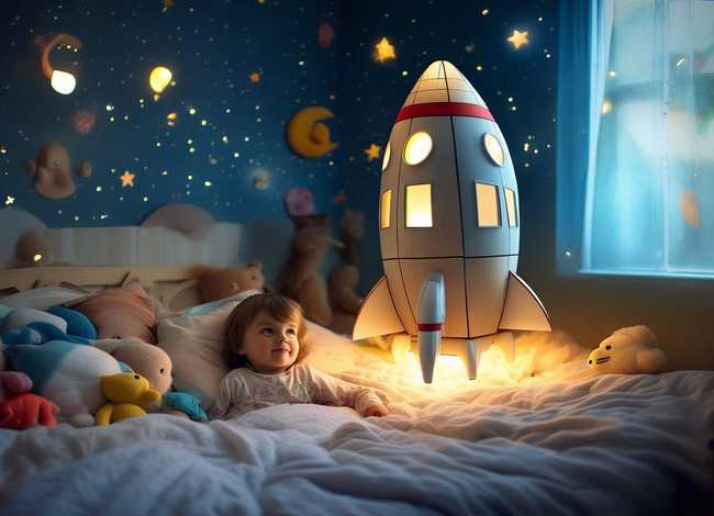 火箭儿童故事睡前；火箭的睡前故事