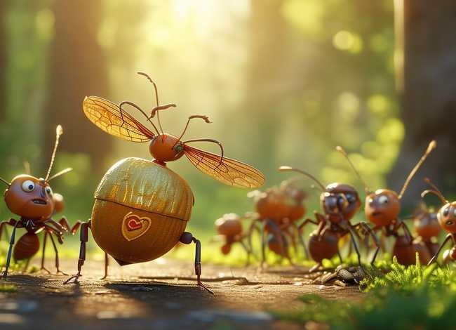 报恩的小蚂蚁绘本故事 - 报恩的小蚂蚁绘本故事内容 报恩的小蚂蚁绘本故事 - 报恩的小蚂蚁绘本故事内容