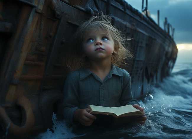 沉船的儿童讲故事；沉船的故事读后感
